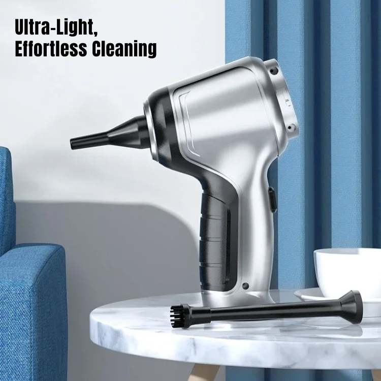 Portable Rechargeable Vacuum Cleaner Car Home Cleaning Set