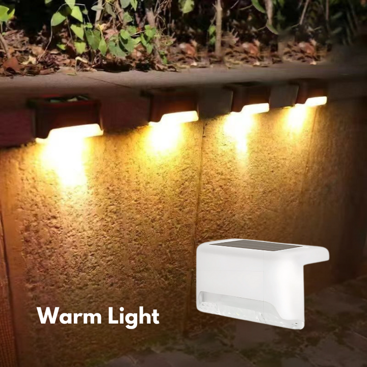 Weatherproof Motion Activated Solar LED Wall Lamp