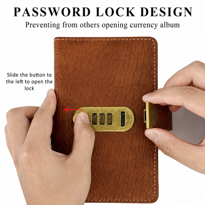 100-Pocket Currency Collectors Wallet