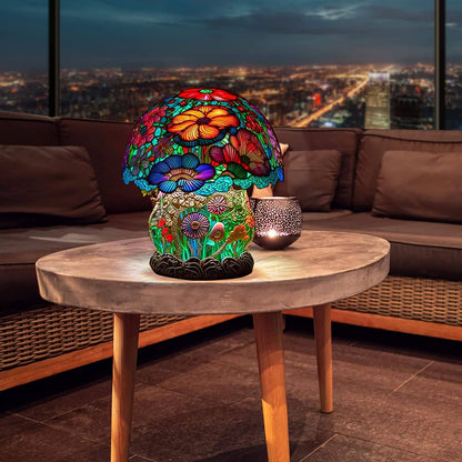 Elegant Glass Office Table Lamp – Vibrant Home Decor