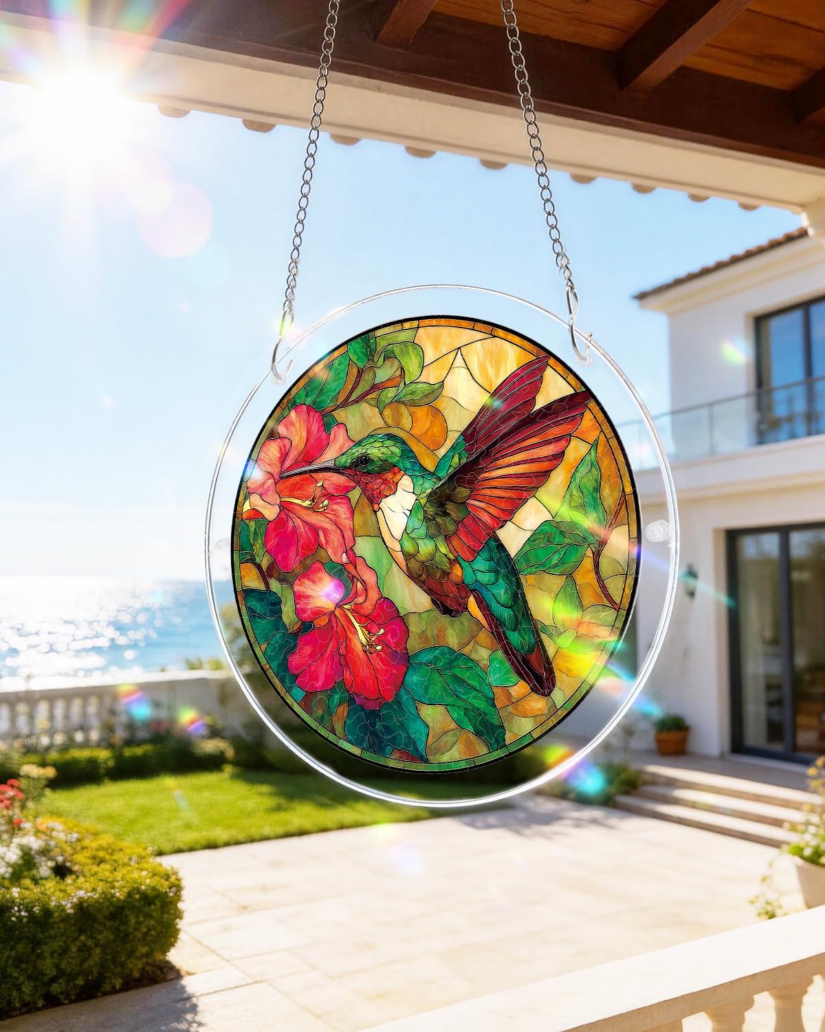 Floral Stained Glass Puzzle