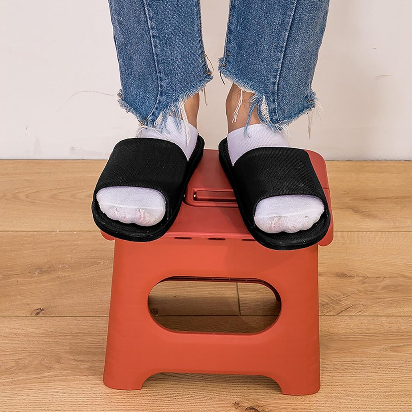 Portable Collapsible Step Stool for Home Use