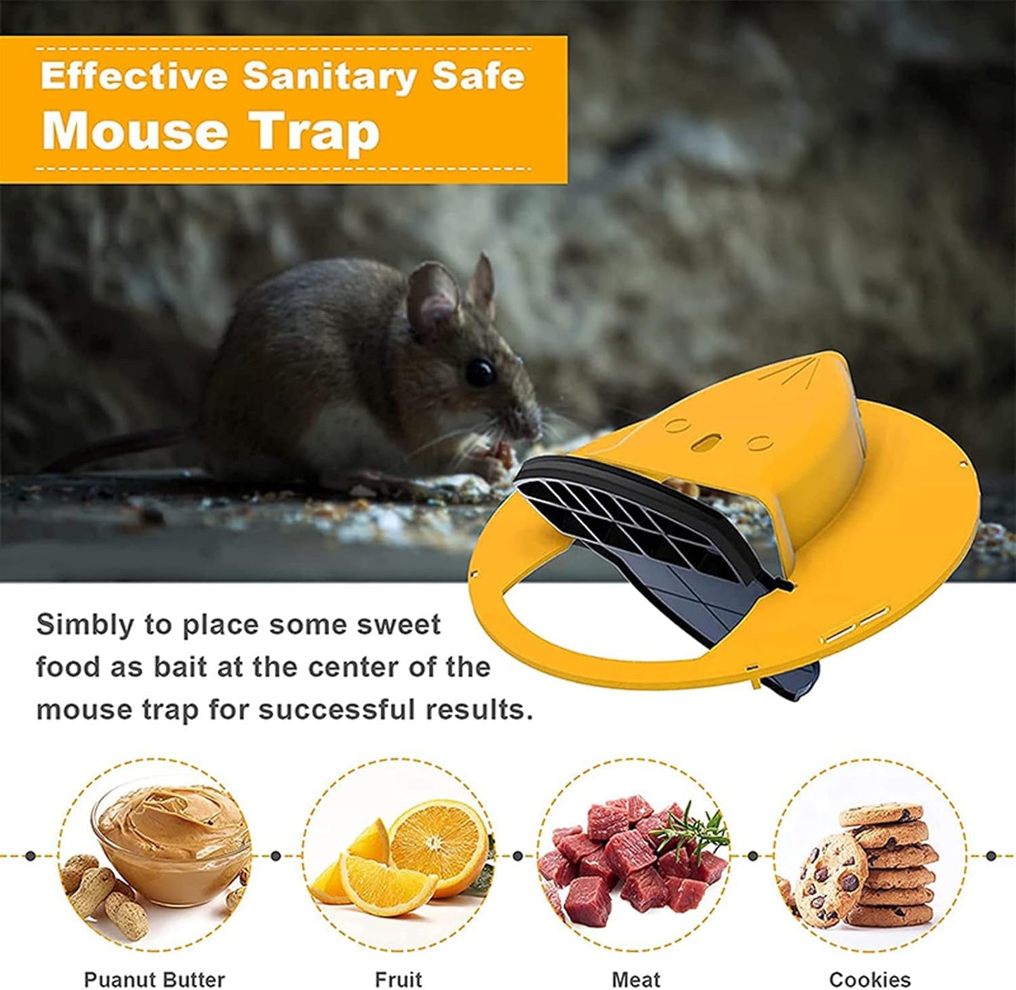 Practical Reusable Rodent Trap Catcher and Controller