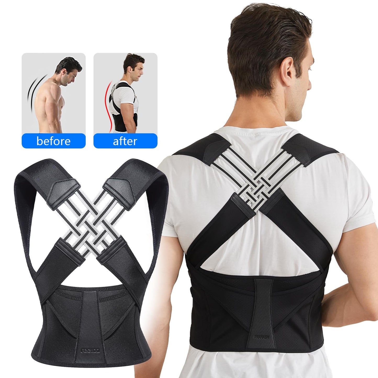 Orthopedic Lumbar Support Belt for Better Posture Alignment