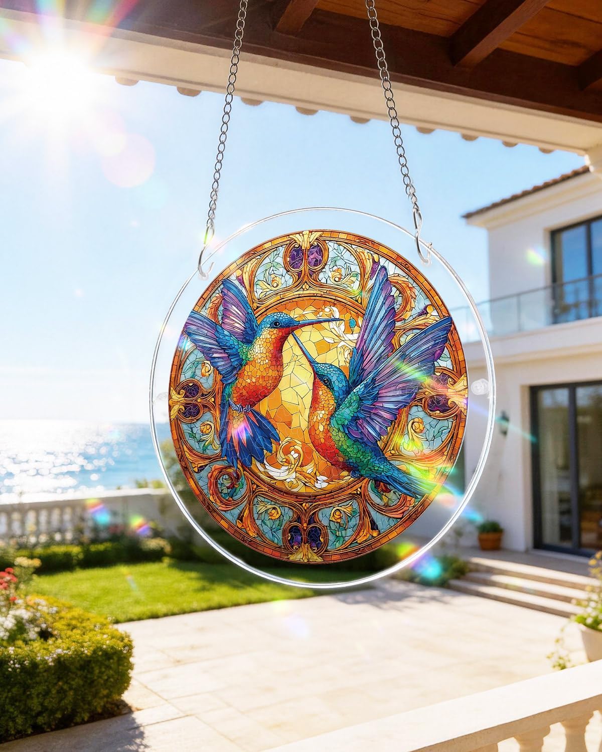 Floral Stained Glass Puzzle