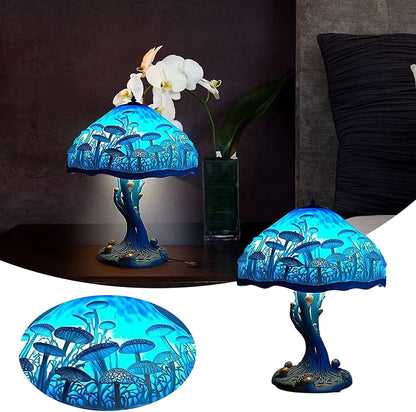 Elegant Glass Office Table Lamp – Vibrant Home Decor