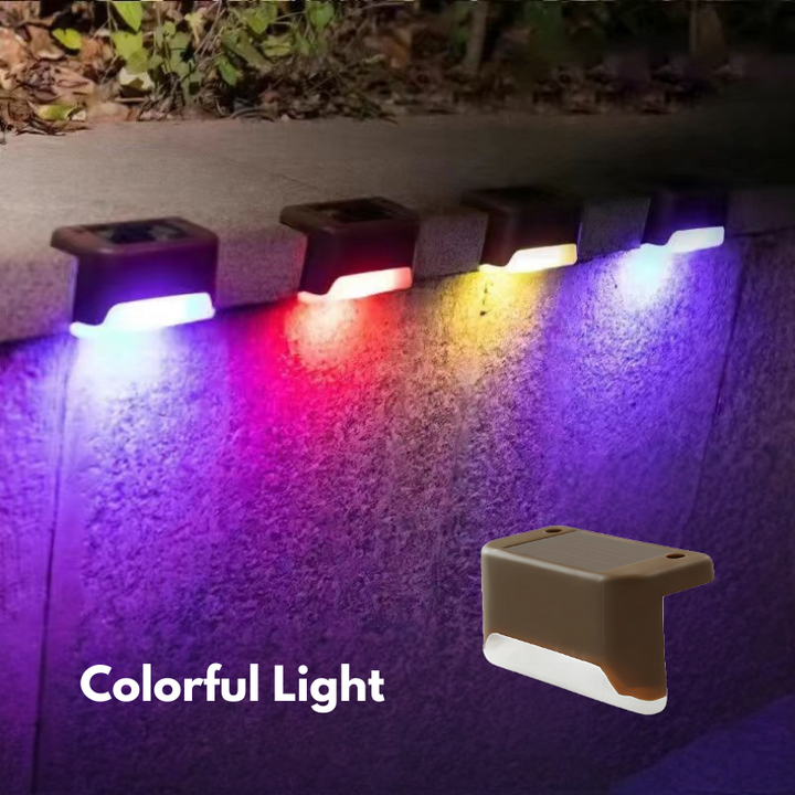 Weatherproof Motion Activated Solar LED Wall Lamp