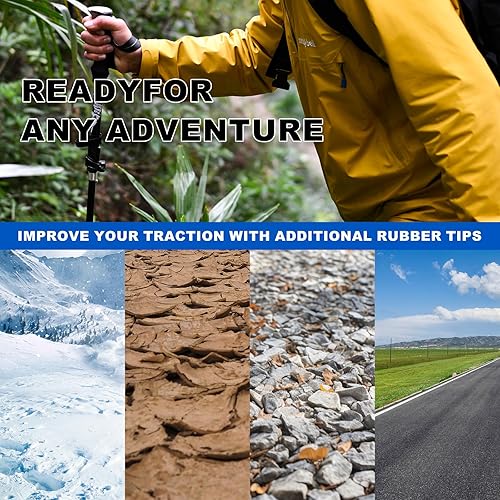 Portable Lightweight Folding Trekking Poles