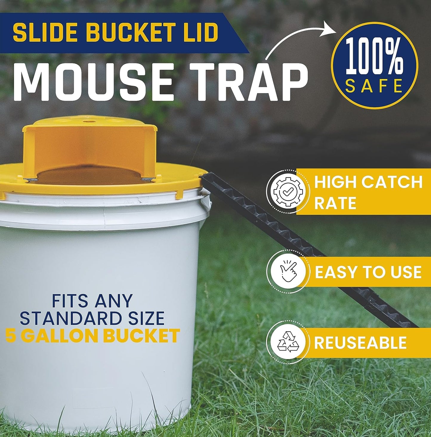 Practical Reusable Rodent Trap Catcher and Controller