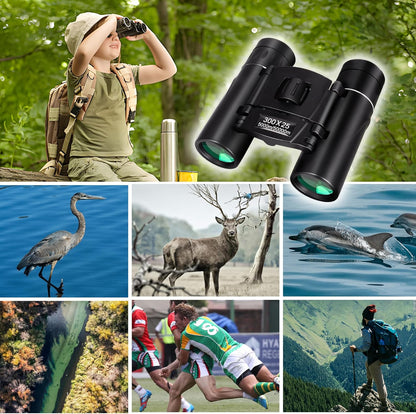 Portable 40X Ultra Wide Travel Binoculars