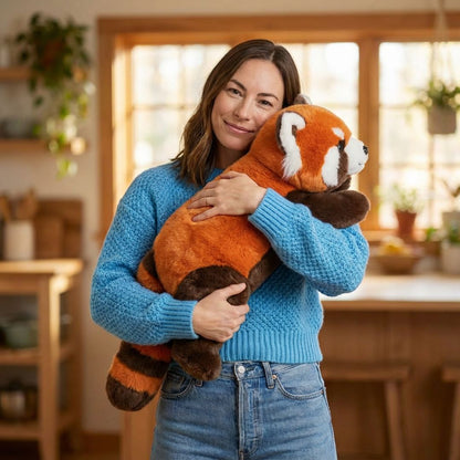 Weighted Red Panda Stuffed Animal