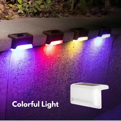 Weatherproof Motion Activated Solar LED Wall Lamp