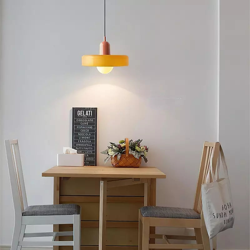 Elegant Circular Glass Pendant Lighting for Homes