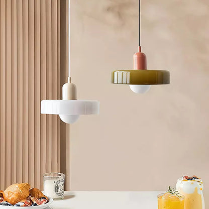Elegant Circular Glass Pendant Lighting for Homes