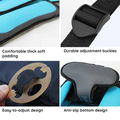 Childrens Adjustable Car Booster Seat Comfort Cushion