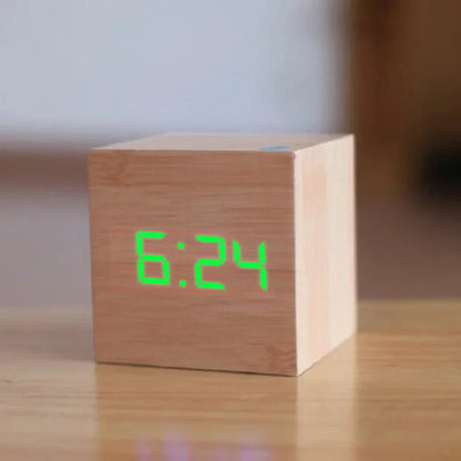 Compact Electronic LED Clock Alarm