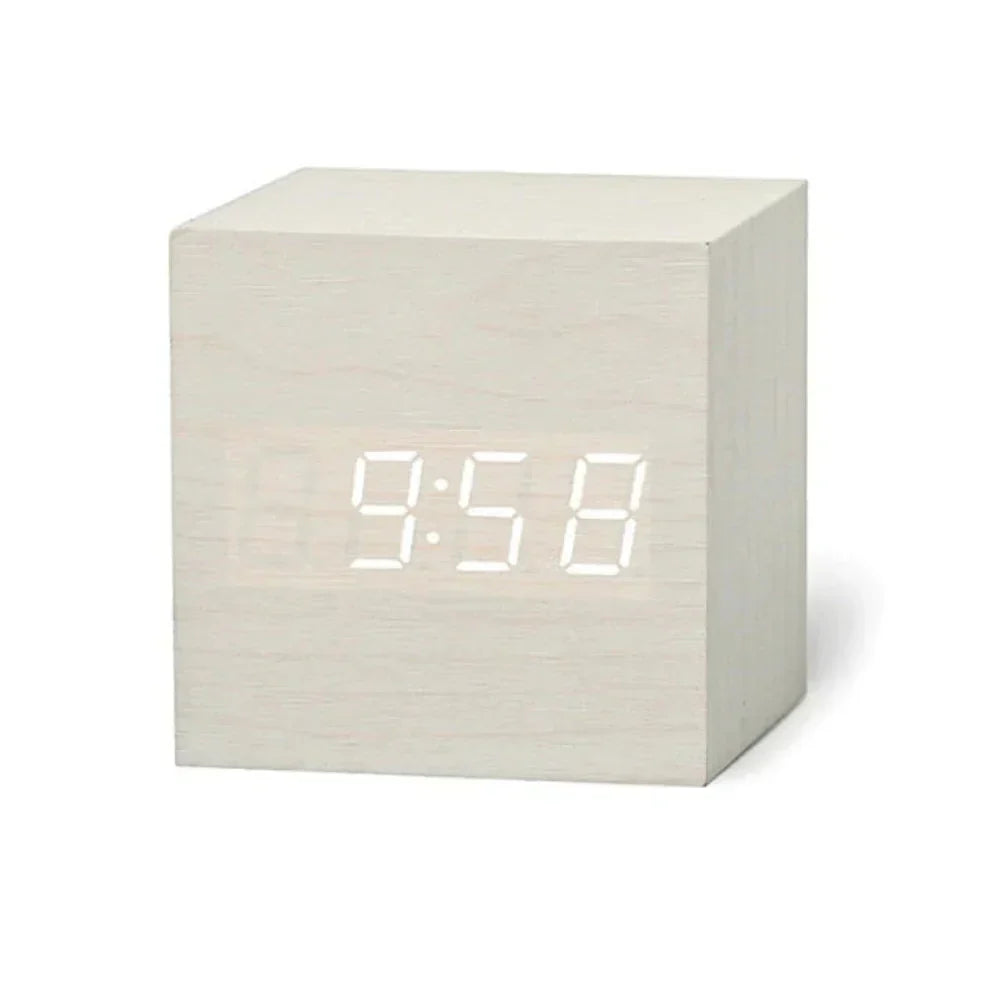 Compact Electronic LED Clock Alarm