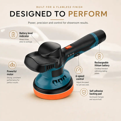 Rechargeable Cordless Car Polisher