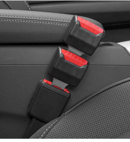 Dual Adjustable Car Seat Belt Extender Clips