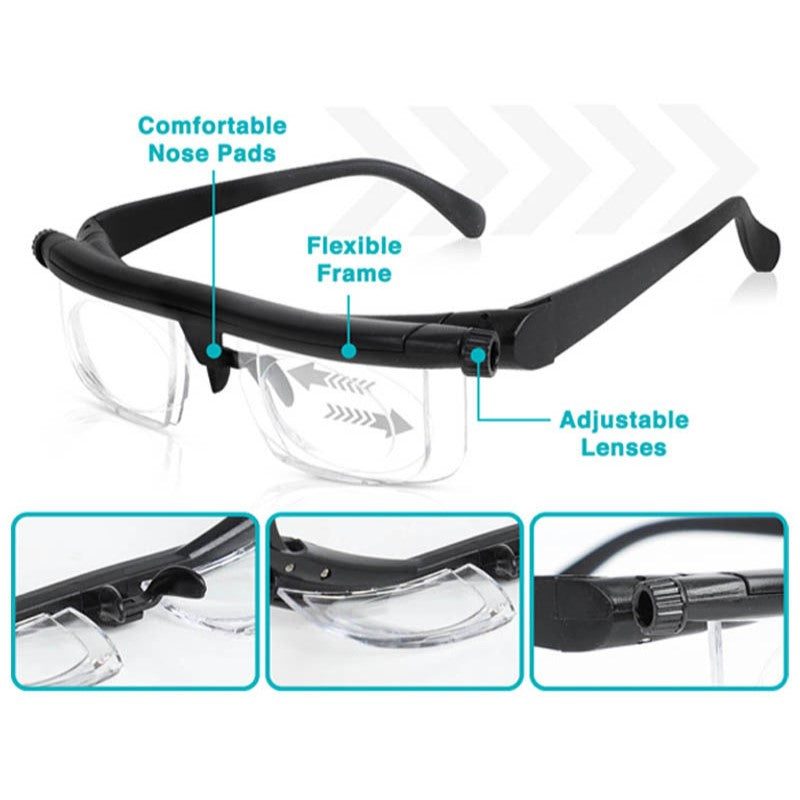 ClearView Reading Glasses for Near and Far Sight