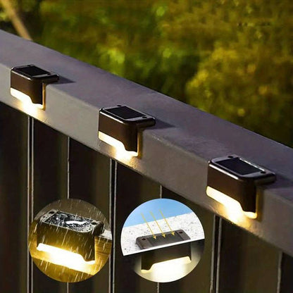 Weatherproof Motion Activated Solar LED Wall Lamp - Korstal