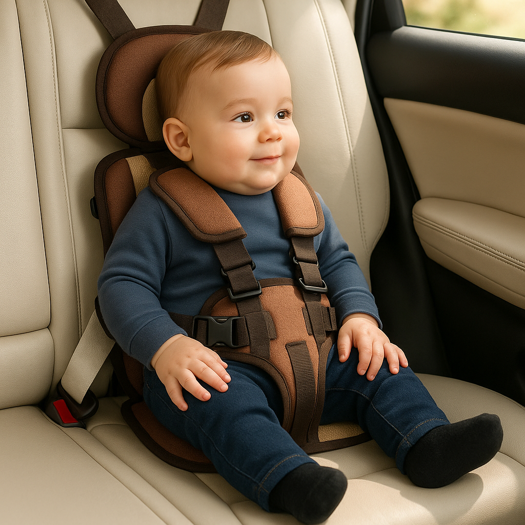 Portable Kids Booster Car Safety Travel Seat
