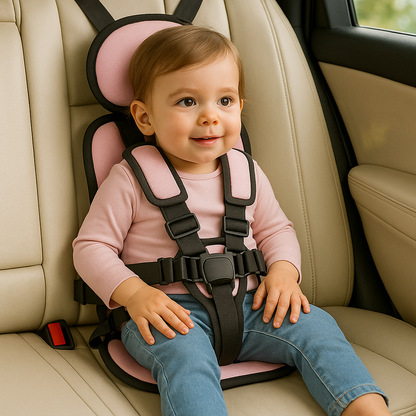 Safe Compact Child Car Booster Seat Belt