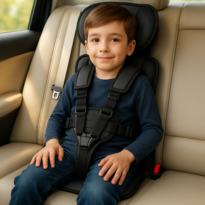 Portable Kids Booster Car Safety Travel Seat