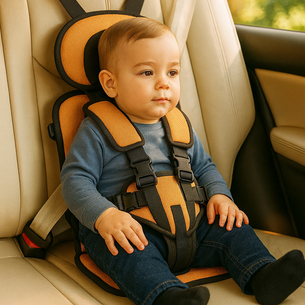 Portable Kids Booster Car Safety Travel Seat