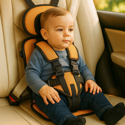 Portable Kids Booster Car Safety Travel Seat