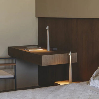 Compact Table Lamp with Variable Light Control