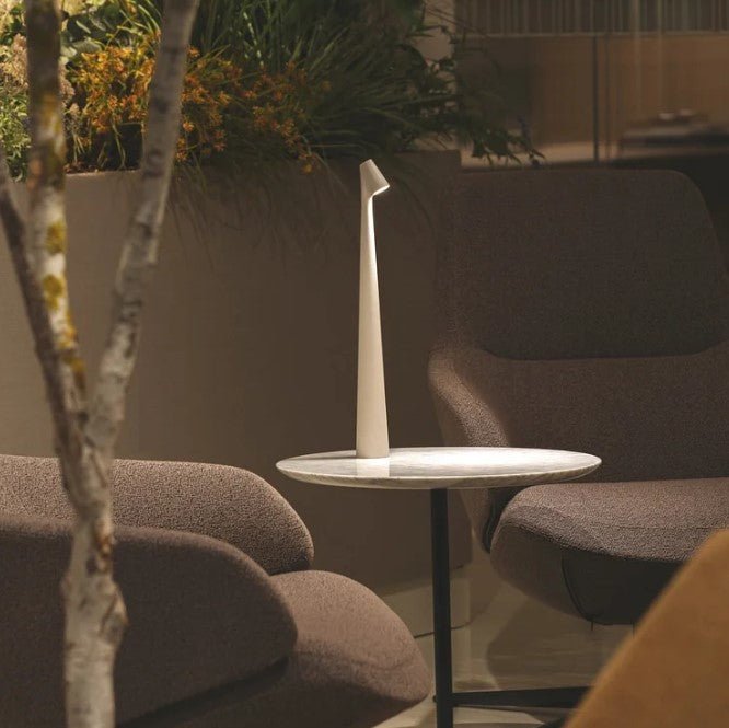Compact Table Lamp with Variable Light Control