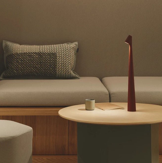 Compact Table Lamp with Variable Light Control