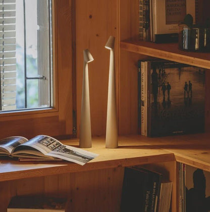 Compact Table Lamp with Variable Light Control