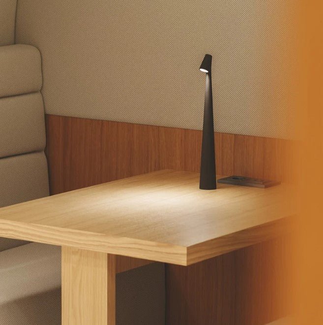 Compact Table Lamp with Variable Light Control