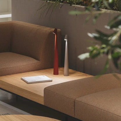 Compact Table Lamp with Variable Light Control