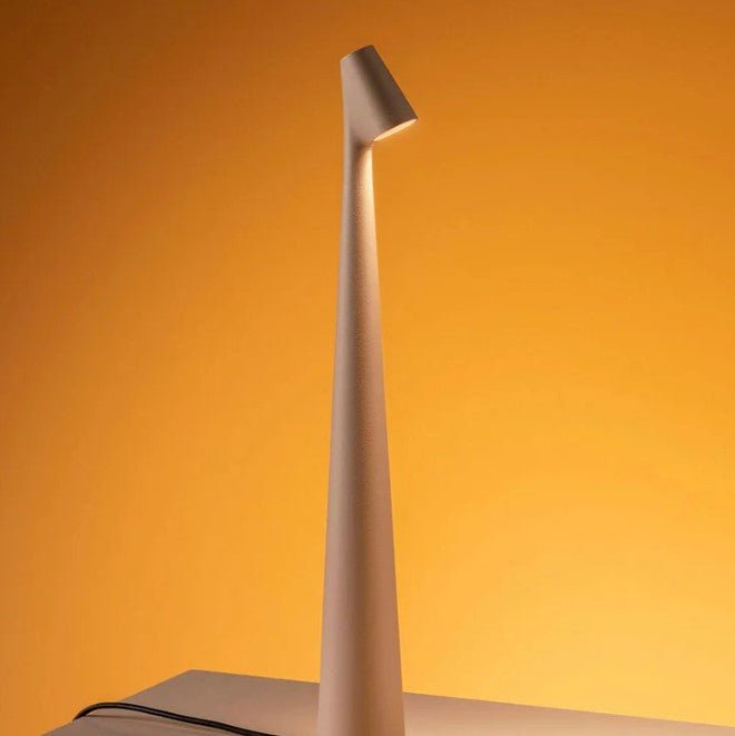 Compact Table Lamp with Variable Light Control