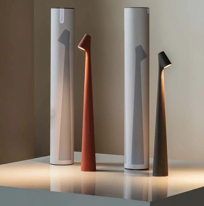 Compact Table Lamp with Variable Light Control