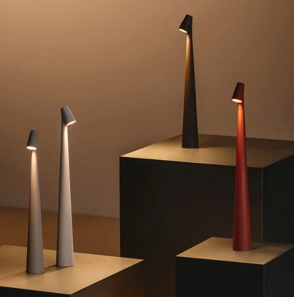Compact Table Lamp with Variable Light Control