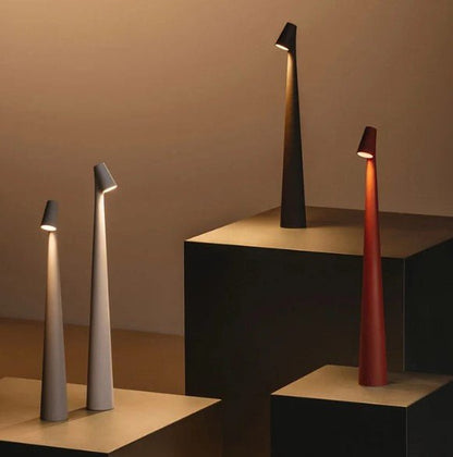 Compact Table Lamp with Variable Light Control