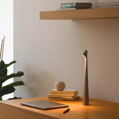 Compact Table Lamp with Variable Light Control