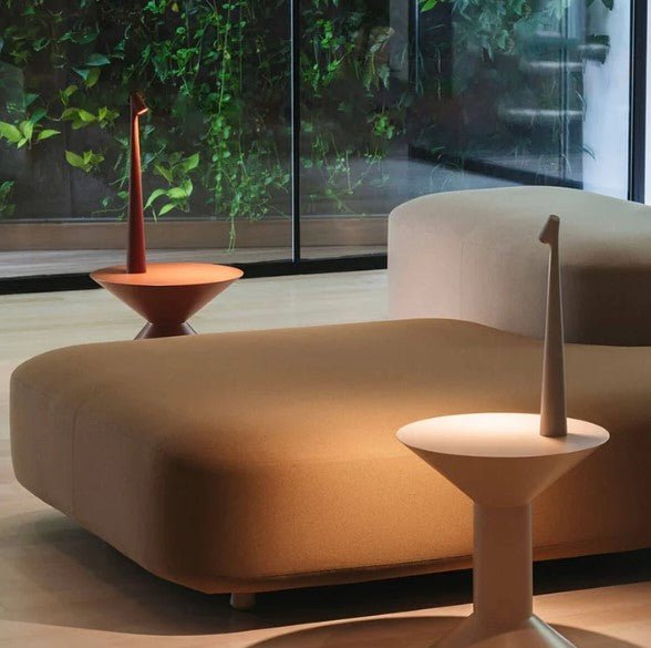 Compact Table Lamp with Variable Light Control
