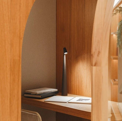 Compact Table Lamp with Variable Light Control