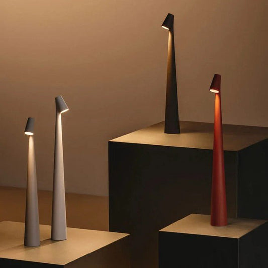 Compact Table Lamp with Variable Light Control - Korstal
