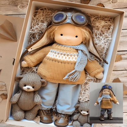 Sweet Companion Doll for Imaginative Kids Play - Korstal