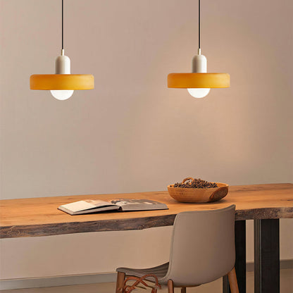 Elegant Circular Glass Pendant Lighting for Homes