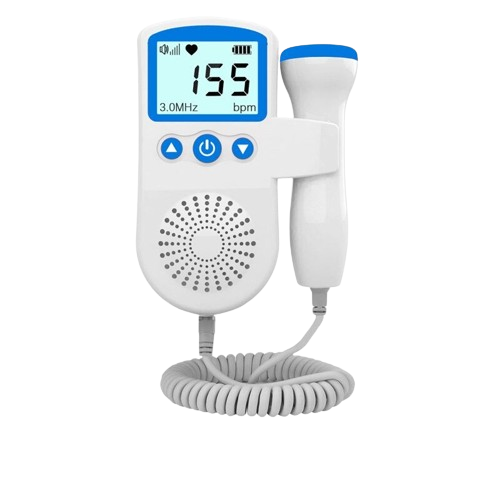 Portable Fetal Heart Monitor Baby Doppler Device