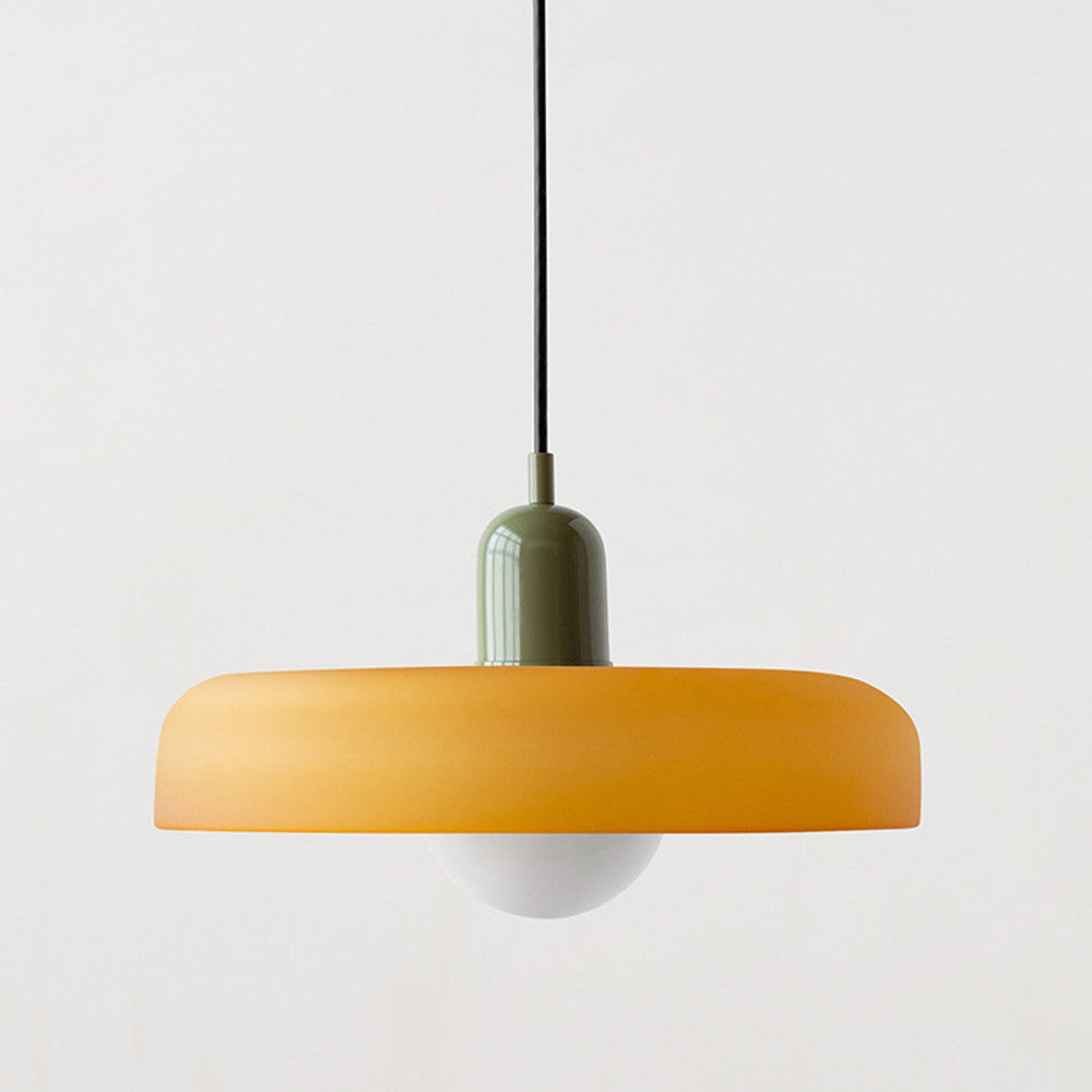 Elegant Circular Glass Pendant Lighting for Homes