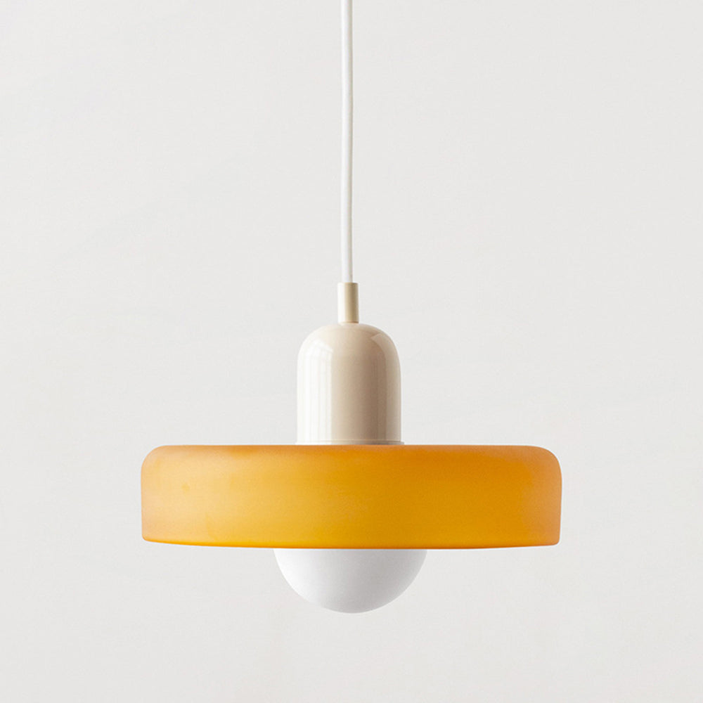 Elegant Circular Glass Pendant Lighting for Homes