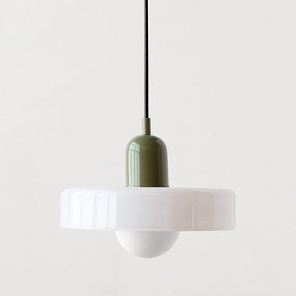 Elegant Circular Glass Pendant Lighting for Homes